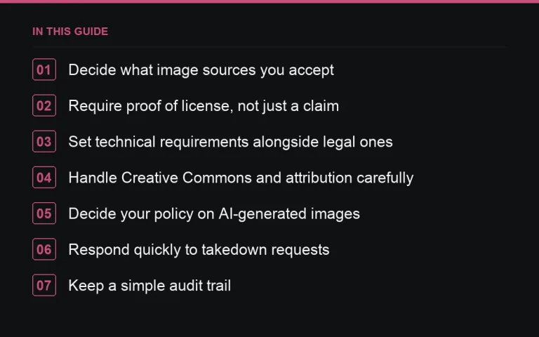 In this guide: Image and Copyright Rules Every Publisher Needs