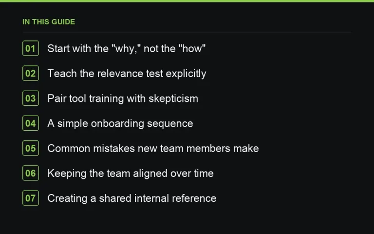 In this guide: Teaching Link Building to a Team